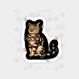 THE CAT LOVE Sticker